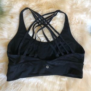 Lululemon Black Camo Sportsbra